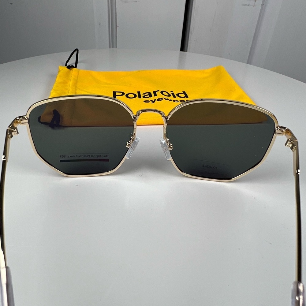 POLAROID Polarized Unisex 6214 S X Sunglasses S9E GOLD VIOL 56mm - Picture 3 of 6